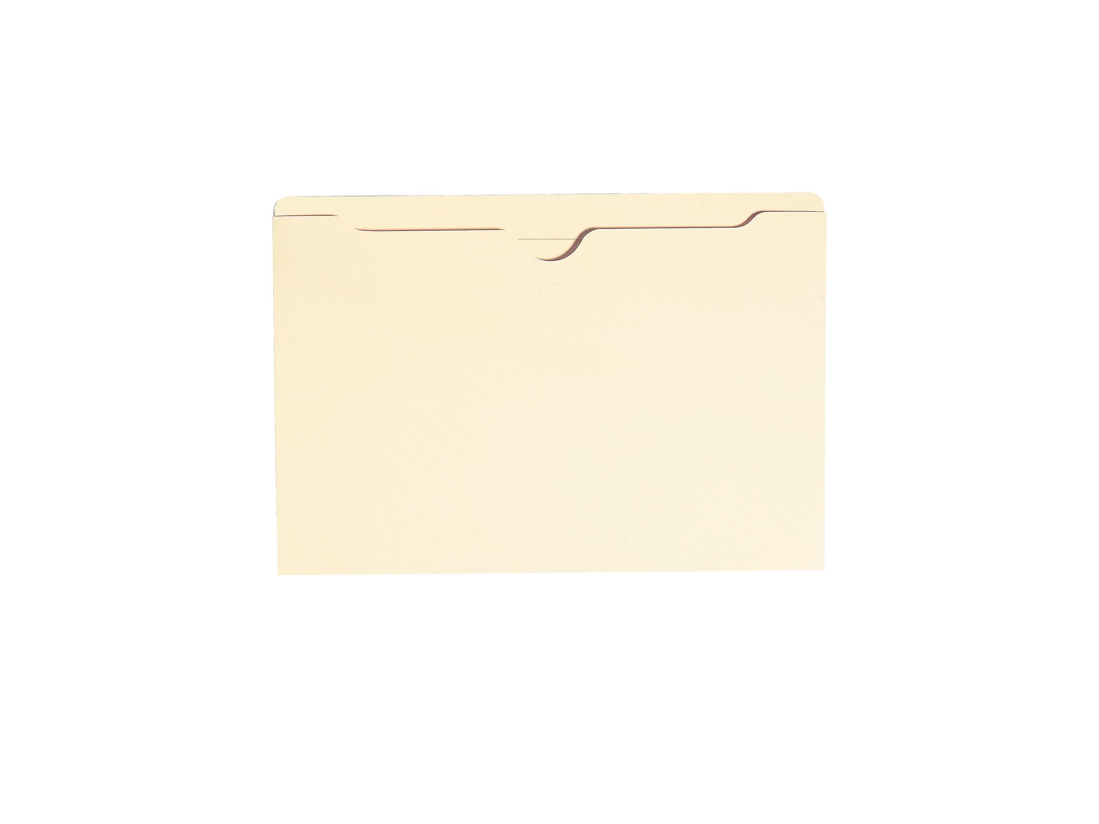 Smead File Jacket, Reinforced Tab, Flat-No Expansion, Legal Size, Manila, 100/Box (76500)