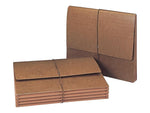 Smead Classic Redrope Expanding Wallet, 3.5" Expansion, Letter Size, Brown (71453)