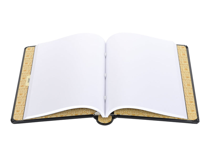 Wilson Jones Minute Record Book, 9.3"W x 11.6"H, Black, 250 Sheets/Book (W0395-11)
