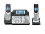 VTech DS6151-2 2-Handset Cordless Telephone, Silver/Black (80-0883-00)