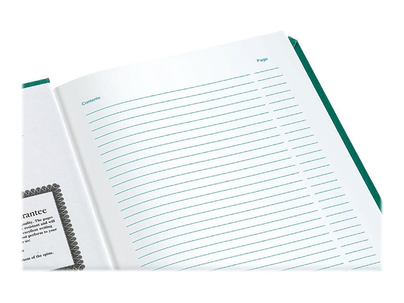 Boorum & Pease 66 Series Record Book, 7.63"W x 12.13"H, Blue, 75 Sheets/Book (66-150-J)