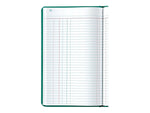 Boorum & Pease 66 Series Record Book, 7.63"W x 12.13"H x 1"D, Blue, 250 Sheets/Book (66-500-J)