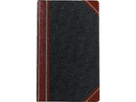 Boorum & Pease 9 Series Record Book, 8.63"W x 14.13"H, Black, 250 Sheets/Book (9-500-R)