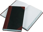 Boorum & Pease 9 Series Record Book, 8.63"W x 14.13"H, Black, 250 Sheets/Book (9-500-R)