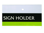 NuDell Sign Holder, 11" x 17", Clear Plastic (38017Z)