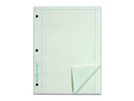 TOPS Engineering Computation Notepad, 8.5" x 11", Graph Ruled, Green tint, 100 Sheets/Pad (TOP 35510)