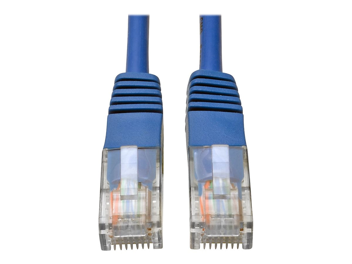 Tripp Lite 14' CAT-5e Ethernet Network Cable, 26 AWG, Blue (N002-014-BL)