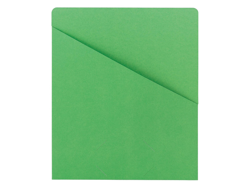 Smead File Jackets, Letter Size, Green, 25/Pack (75432)