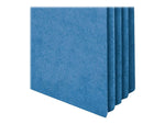 Smead File Pocket, 3.5" Expansion, Legal Size, Blue (74225)