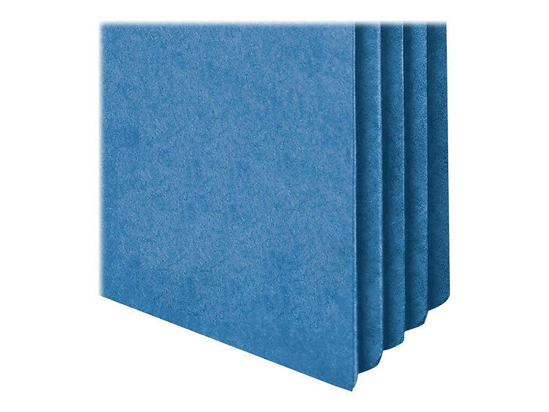 Smead File Pocket, 3.5" Expansion, Legal Size, Blue (74225)