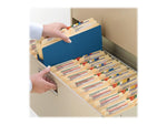 Smead File Pocket, 3.5" Expansion, Legal Size, Blue (74225)