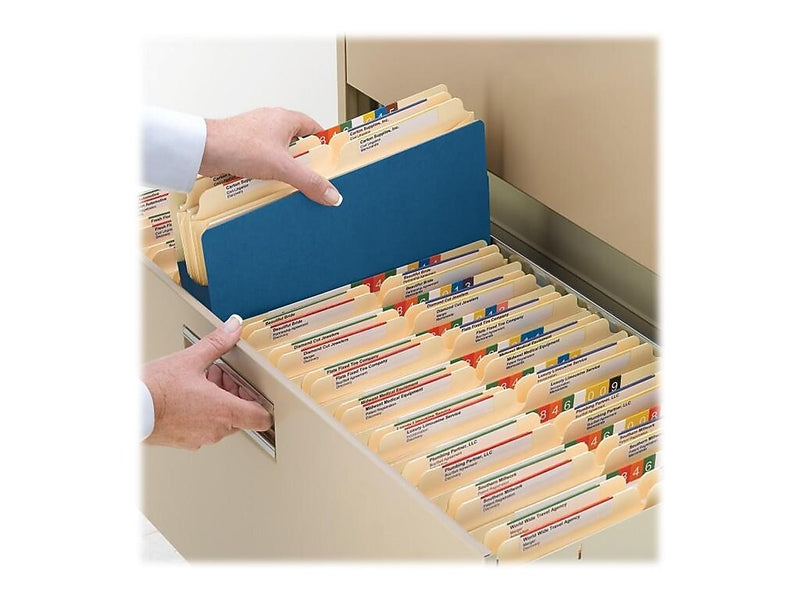 Smead File Pocket, 3.5" Expansion, Legal Size, Blue (74225)