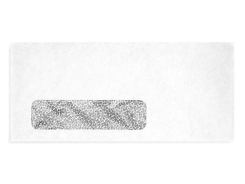 LUX Gummed Security Tinted #9 Business Envelopes, 3 7/8" x 8 7/8", White, 1000/Box (61549-1000)