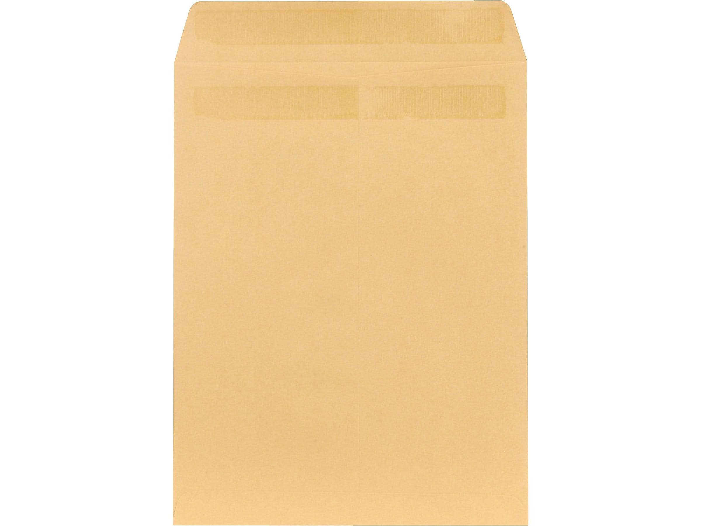 Quality Park Self Seal Kraft Catalog Envelopes, 10" x 15", Brown, 250/Carton (QUA43862)