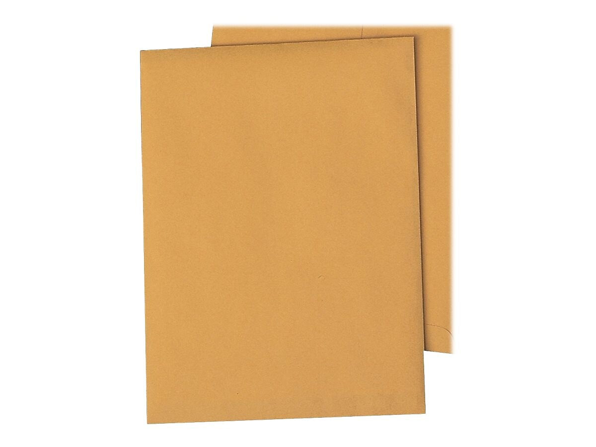 Quality Park Self Seal Kraft Catalog Envelopes, 10" x 15", Brown, 250/Carton (QUA43862)