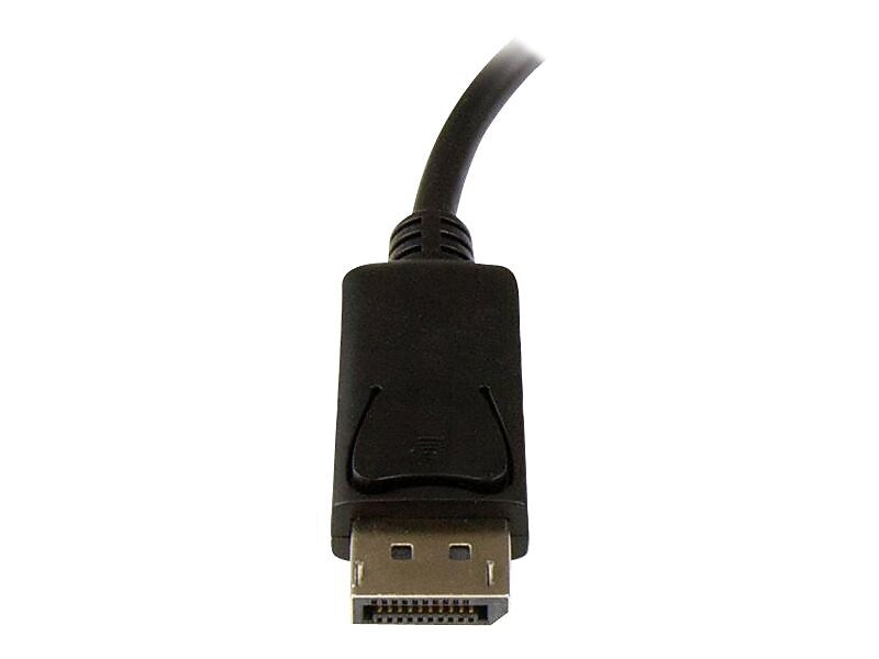 StarTech VGA to Display Port Audio/Video Adapter, Male to Female, Black (DP2VGAA)