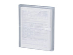 Smead Poly Wallets, 1.25" Expansion, Letter Size, Clear, 5/Pack (89661)