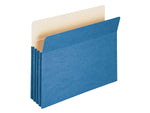 Smead File Pockets, 3.5" Expansion, Letter Size, Blue (73225)