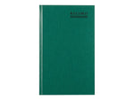 Rediform Emerald Series Record Book, 7.25"W x 12.25"H, Green, 150 Sheets/Book (56131)