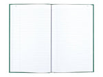 Rediform Emerald Series Record Book, 7.25"W x 12.25"H, Green, 150 Sheets/Book (56131)