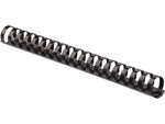 Fellowes 1" Plastic Binding Spine Comb, 200 Sheet Capacity, Black, 50/Pack (52328)