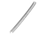 Fellowes 1/2" Metal Wire Binding Spine, 100 Sheet Capacity, Black, 25/Pack (5255401)