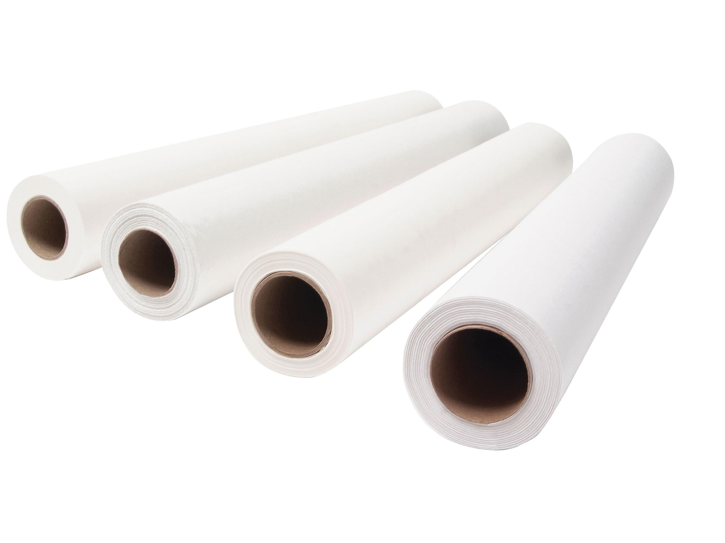 Medical Arts Press Standard 225'L x 18"W Exam Table Paper, White. Smooth, 12/Carton (513M)
