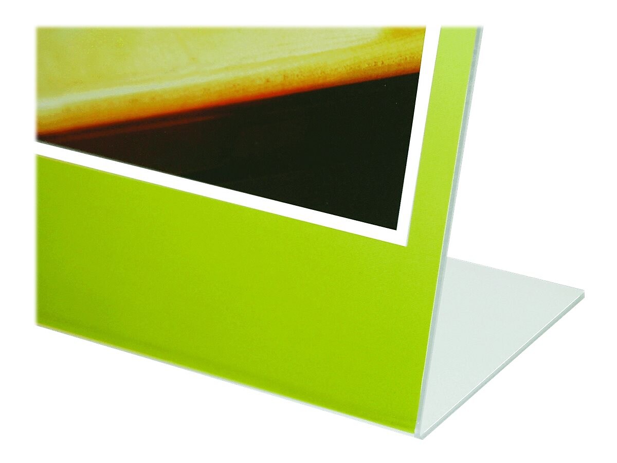 NuDell Sign Holder, 8.5" x 11", Clear Plastic (35485)