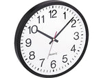 Universal Round Wall Clock, Glass, 12.63"Dia. (UNV10431)