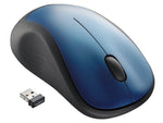 Logitech M310 Wireless Ambidextrous Optical USB Mouse, Peacock Blue (910-001917)