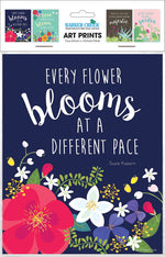 Barker Creek Art Prints, Petals & Prickles, 4/Set (BC3113)