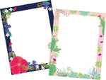 Barker Creek Petals & Prickles Computer Paper, 8.5" x 11", 60 lbs., Multicolored, 100 Sheets/Pack (BC3882)