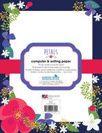 Barker Creek Petals & Prickles Computer Paper, 8.5" x 11", 60 lbs., Multicolored, 50 Sheets/Pack (BC700)