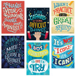 Creative Teaching Press Mindset Inspire U Poster, 6/Pack (CTP5692)+AH11AH11:AH31