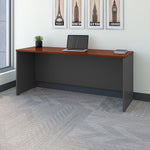 Bush Business Furniture Westfield 72"W Credenza Desk, Hansen Cherry (WC24426)
