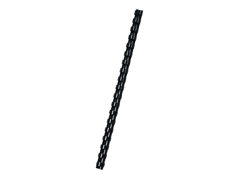 Fellowes 1/2" Plastic Binding Spine Comb, 90 Sheet Capacity, Navy, 100/Pack (52501)