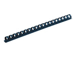 Fellowes 1/2" Plastic Binding Spine Comb, 90 Sheet Capacity, Navy, 100/Pack (52501)