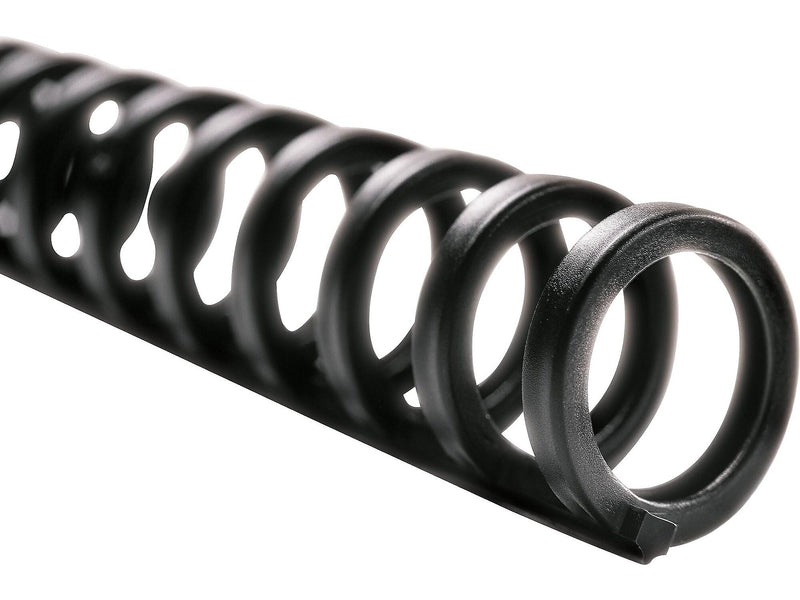 GBC ProClick 5/16" Plastic Binding Spine Comb, 45 Sheet Capacity, Black, 100/Box (2514700)
