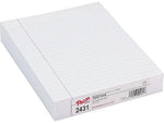 Pacon Wide Ruled Filler Paper, 8" x 10.5", 500 Sheets/Pack (P2431)