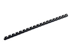 Fellowes 5/16" Plastic Binding Spine Comb, 40 Sheet Capacity, Black, 100/Pack (52507)
