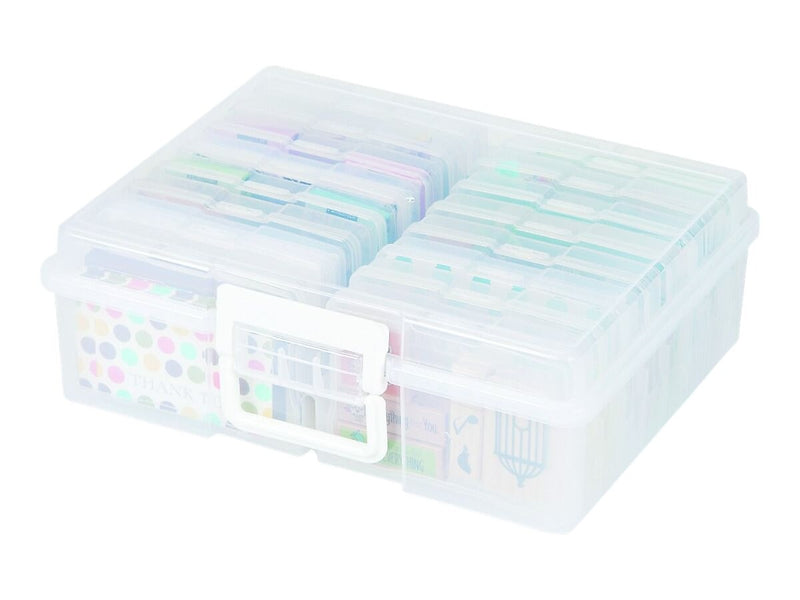 IRIS Craft Storage Cases, Clear (215626)