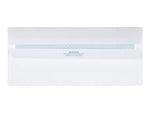 Quality Park Redi-Seal #10 Window Envelopes, 4 1/8" x 9 1/2", White Wove, 500/Box (21318)