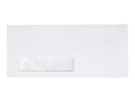 Quality Park Redi-Seal #10 Window Envelopes, 4 1/8" x 9 1/2", White Wove, 500/Box (21318)