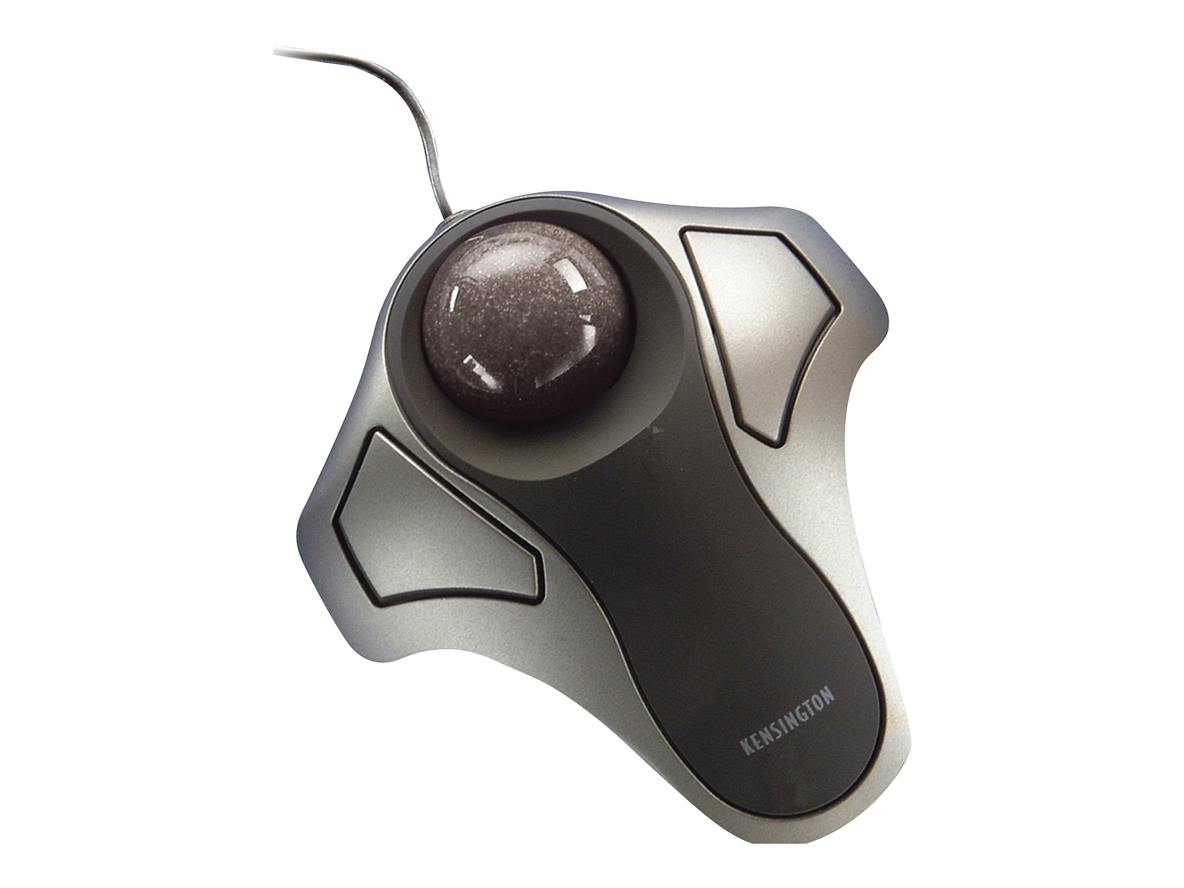 Kensington Orbit Ambidextrous Trackball USB Mouse, Silver (KMW64327)