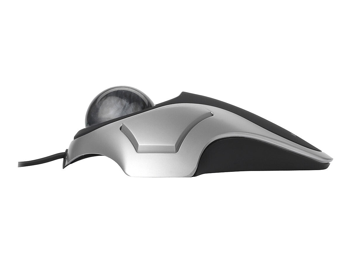 Kensington Orbit Ambidextrous Trackball USB Mouse, Silver (KMW64327)