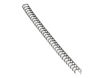 Fellowes 1/4" Metal Wire Binding Spine, 35 Sheet Capacity, Black, 25/Pack (52539)