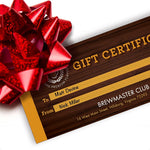 Full Color Gift Certifcate, Printed 1 Side, 14 Pt. Uncoated, 100/Box