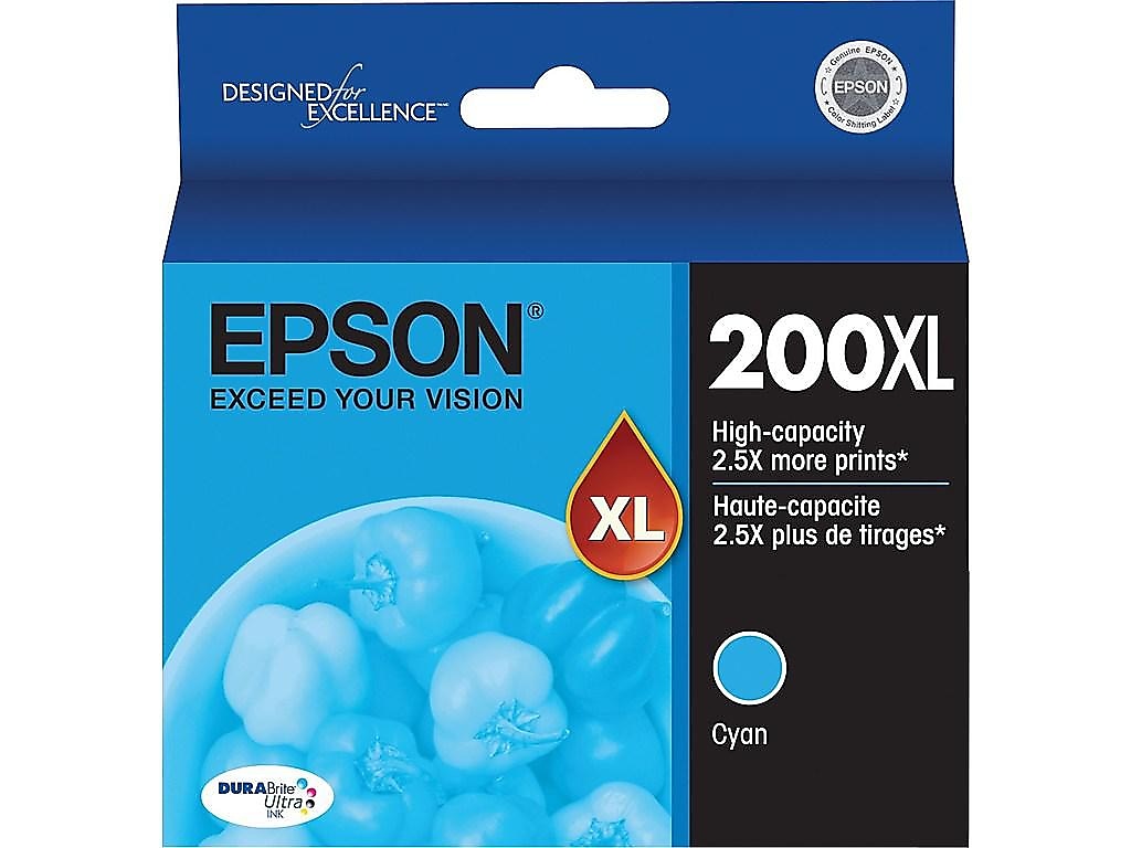 Epson T200XL Cyan High Yield Ink Cartridge