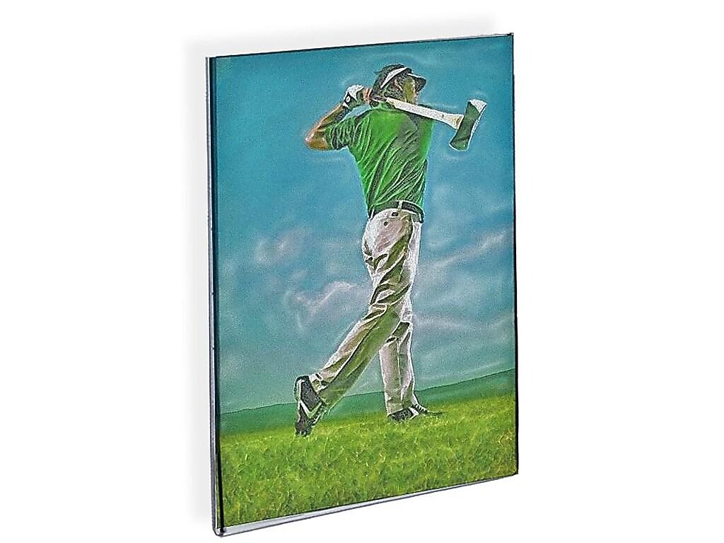 Azar Sign Holder, 11" x 17", Vertical, Wall Mounted, Clear, Acrylic, 10/Pack (122032)