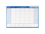 AT-A-GLANCE 30-60 Day 24"H x 36"W Dry Erase Monthly Wall Calendar, Blue (PM233 28)